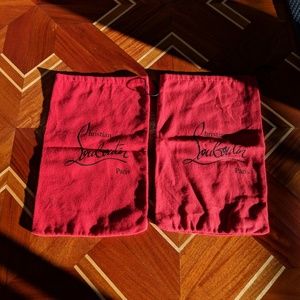 Christian Louboutin Dust  bags x2